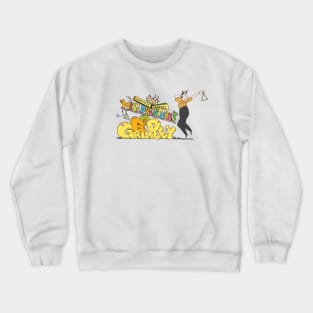 Ed Grimley Cartoon Crewneck Sweatshirt